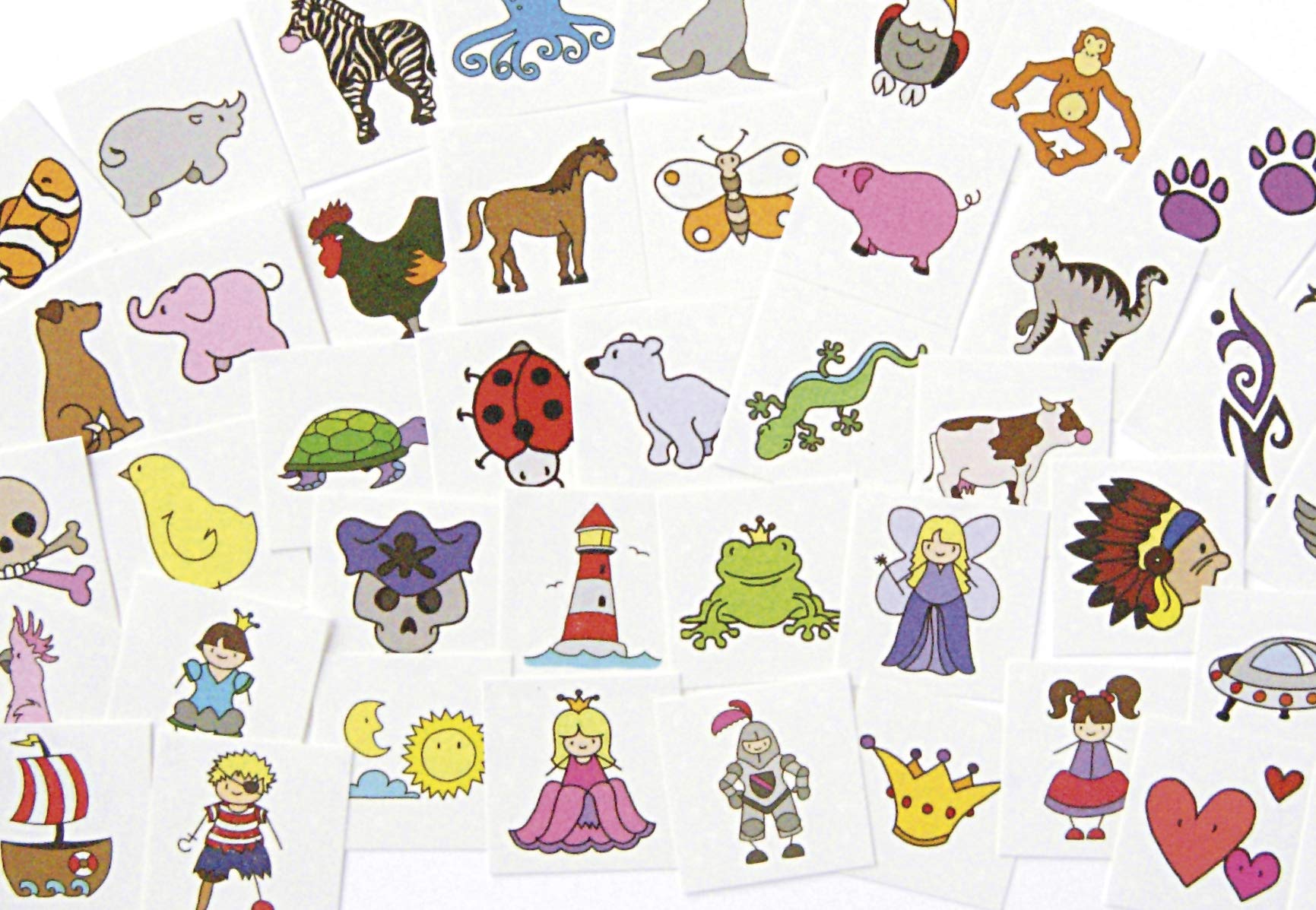 Eduplay ''Kiga Tattoo Set 50 Pcs.'' Tattoos