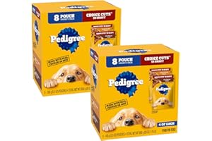 PEDIGREE Choice CUTS in Gravy Grilled Chicken Flavor in Sauce & Filet Mignon Flavor in Gravy Adult Wet Dog Food Variety Pack,