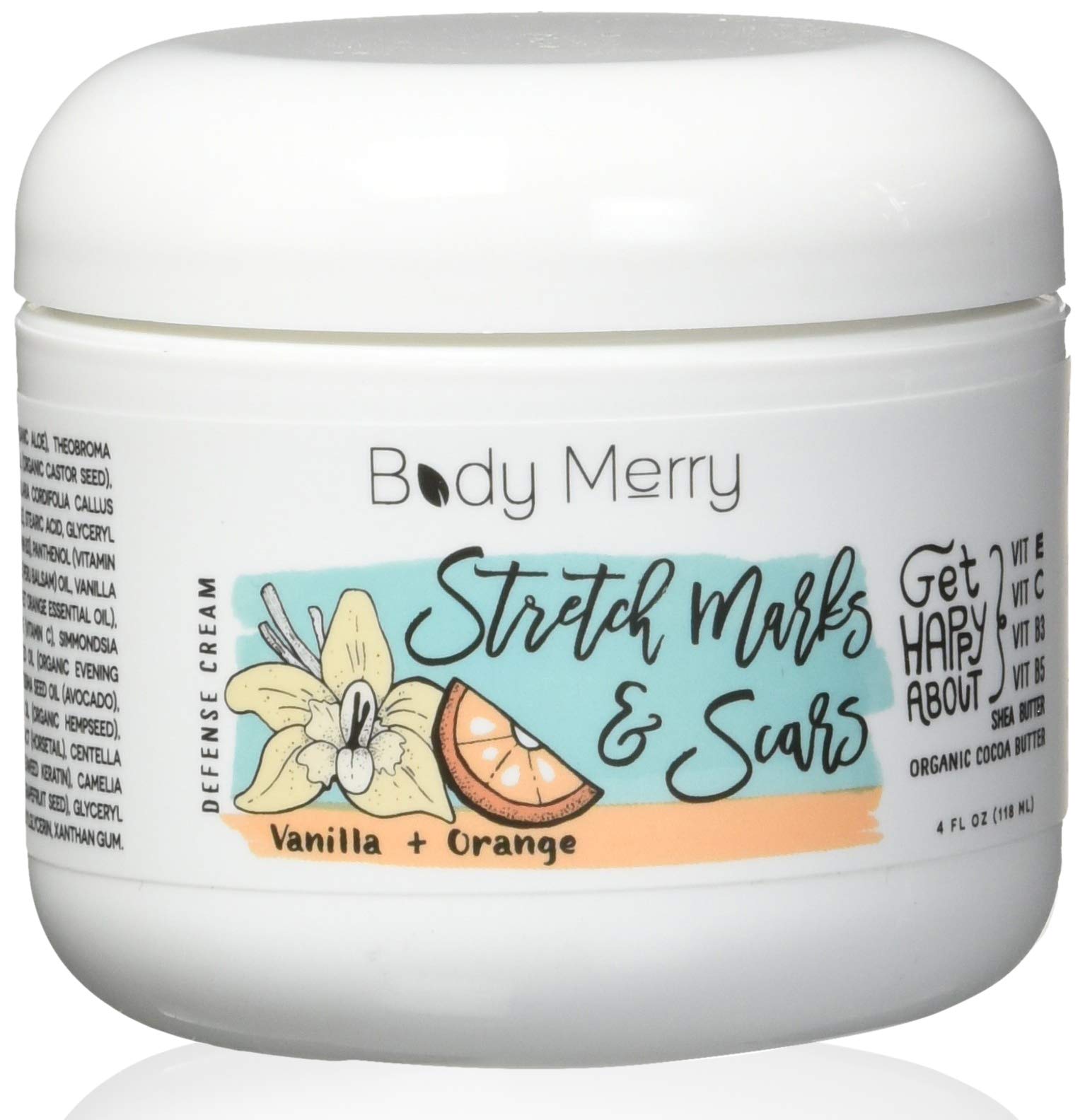 Mua Body Merry Vanilla Orange Stretch Marks and Scars Defense Cream