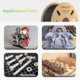 Creality Hyper PLA Filament Black 1KG 3D Printer High Speed Toughness 1.75mm view 8