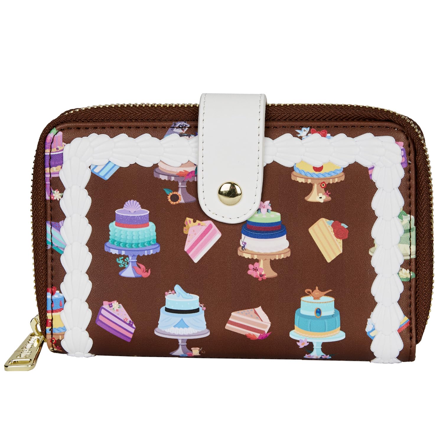 Photo 1 of Loungefly Disney Princess Cakes Zip Around Wallet