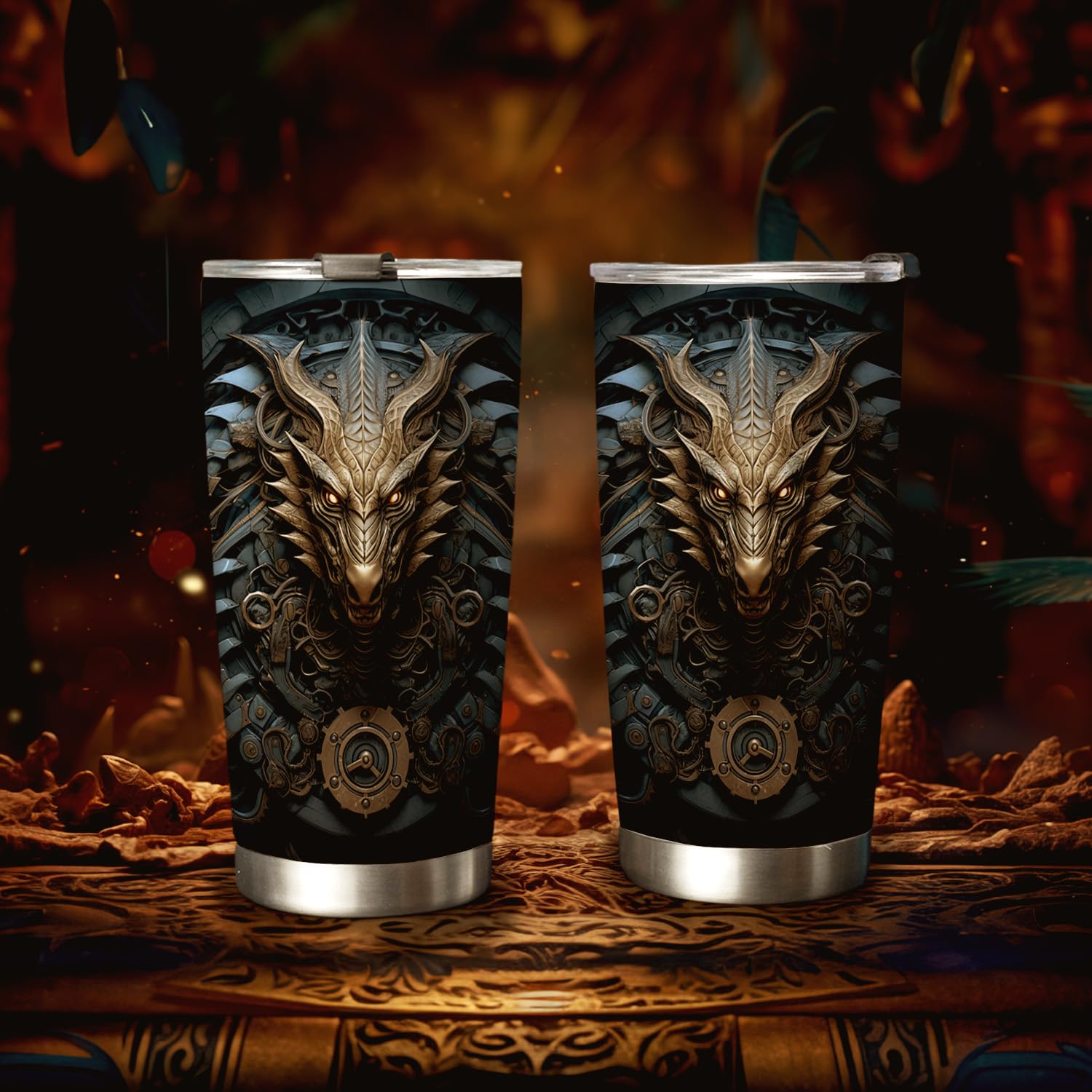 ORCAE 20oz Mechanical Engineer Steampunk Clockwork