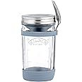 Kilner 0.5 Litre All In One Food to Go Jar Set With Stainless Steel Spork