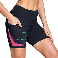 BALEAF Women's 4D Padded Bike Shorts Cycling