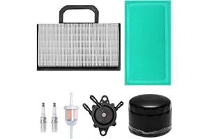 UOIENRT 698754 Air Filter, 492932S 492932 Oil Filter with 691035 Fuel Filter Tune up Kit, Fits for LA120 LA130 LA140 LA150 L1