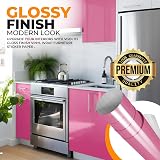 vgoltd Gloss Self-Adhesive Vinyl Wrap Baby Pink 90 x 1000 cm view 6