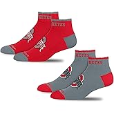 For Bare Feet NCAA Unisex Kids Front and Center 2 Pack Team Colors