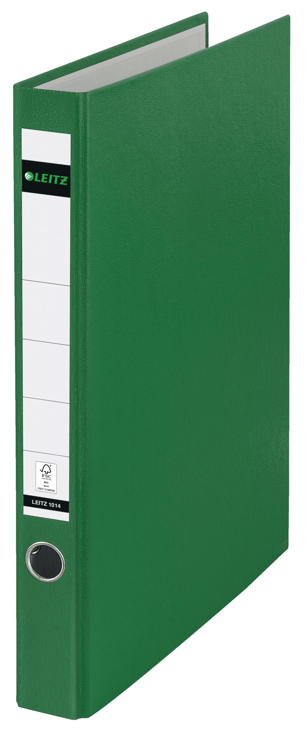 Leitz 10140055 Ring Binder A4 Polypropylene 2 Rings 35 mm Green