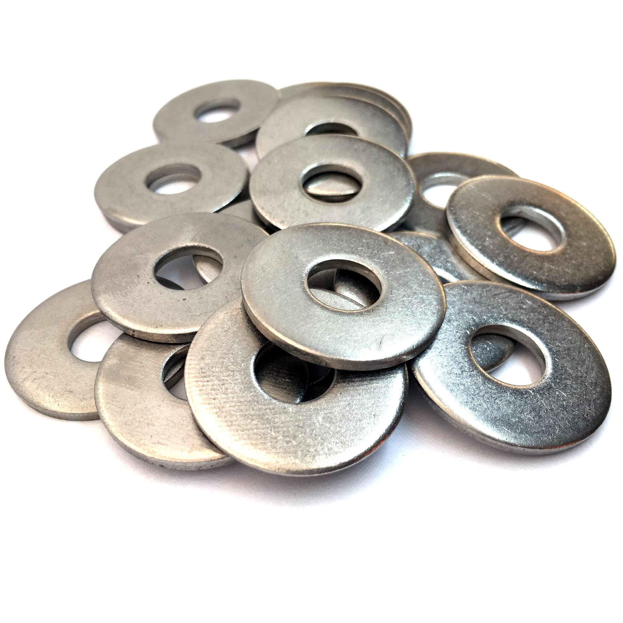 M10 Large Flat Washer DIN9021 Form G, A4 (316) Stainless Steel (Pack of 20)