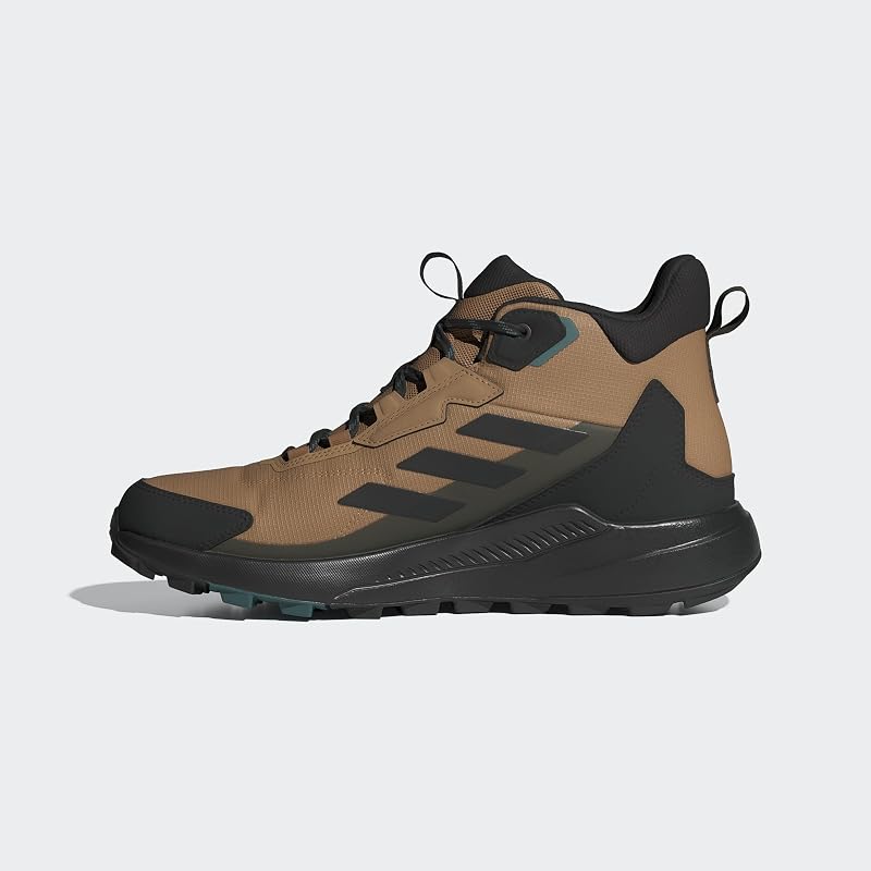 Homme Terrex Anylander Mid Rain.Rdy Hiking Shoes, Cardboard/Core Black/Shadow Olive, 44 EU — photo 3 sur 8