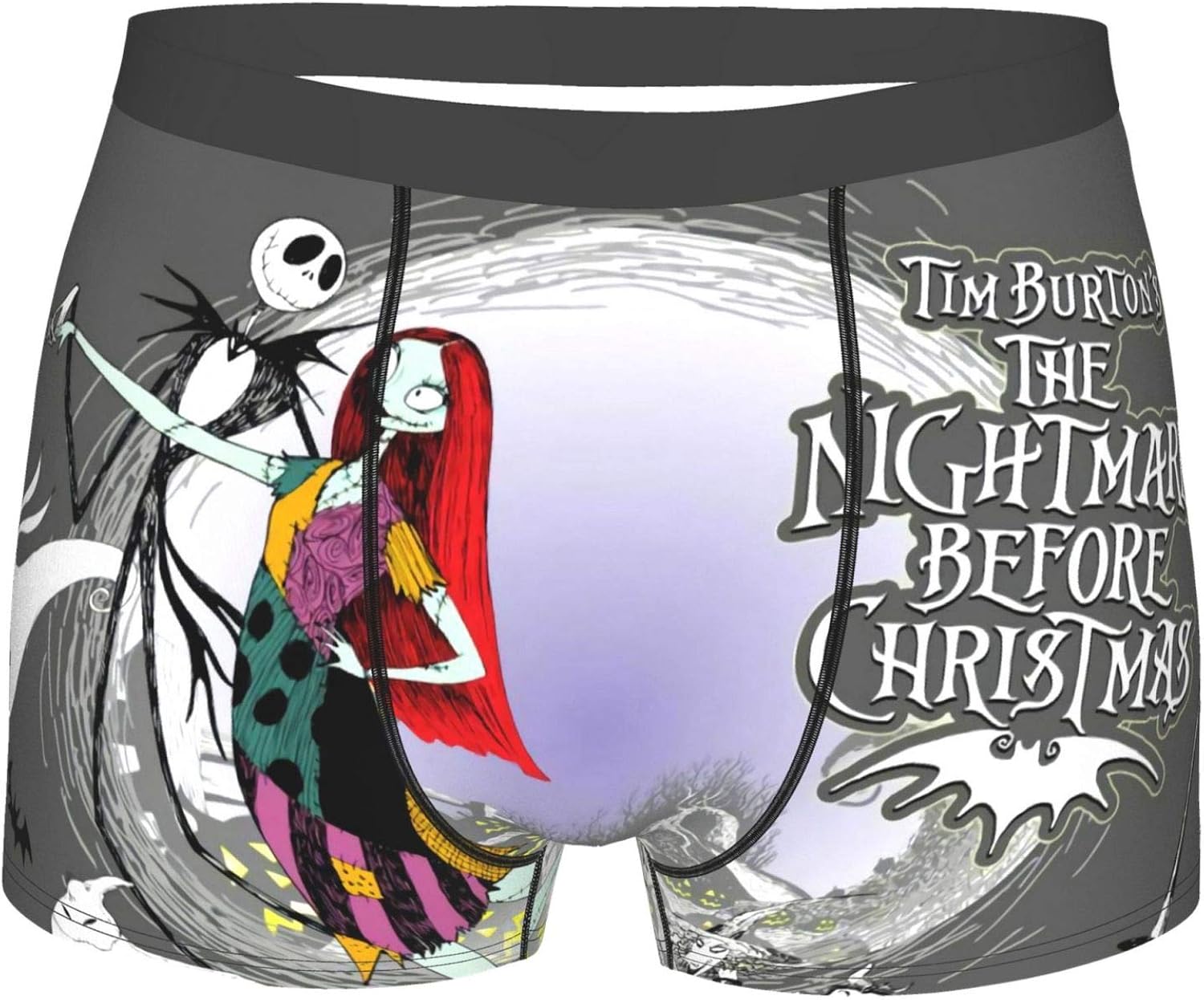 The Nightmare Before Christmas Men'S Boxer Briefs Soft Underwear