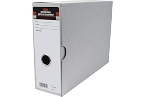 ACCO No. 2 Letter Size Binding Cases, 3.5-Inch Arch Capacity, 12.5 x 3.5 x 9-Inch, Pack of 6 Cases (5050514064)