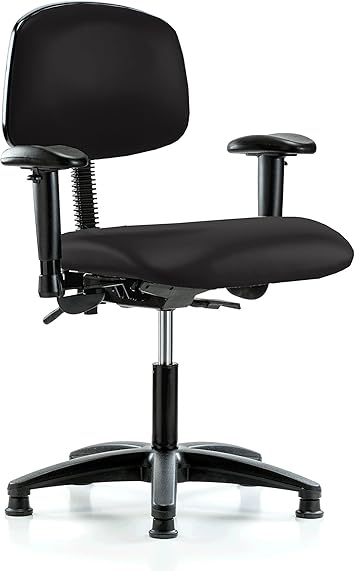 Amazon Com Perch Multi Task Swivel Chair With Stationary Caps