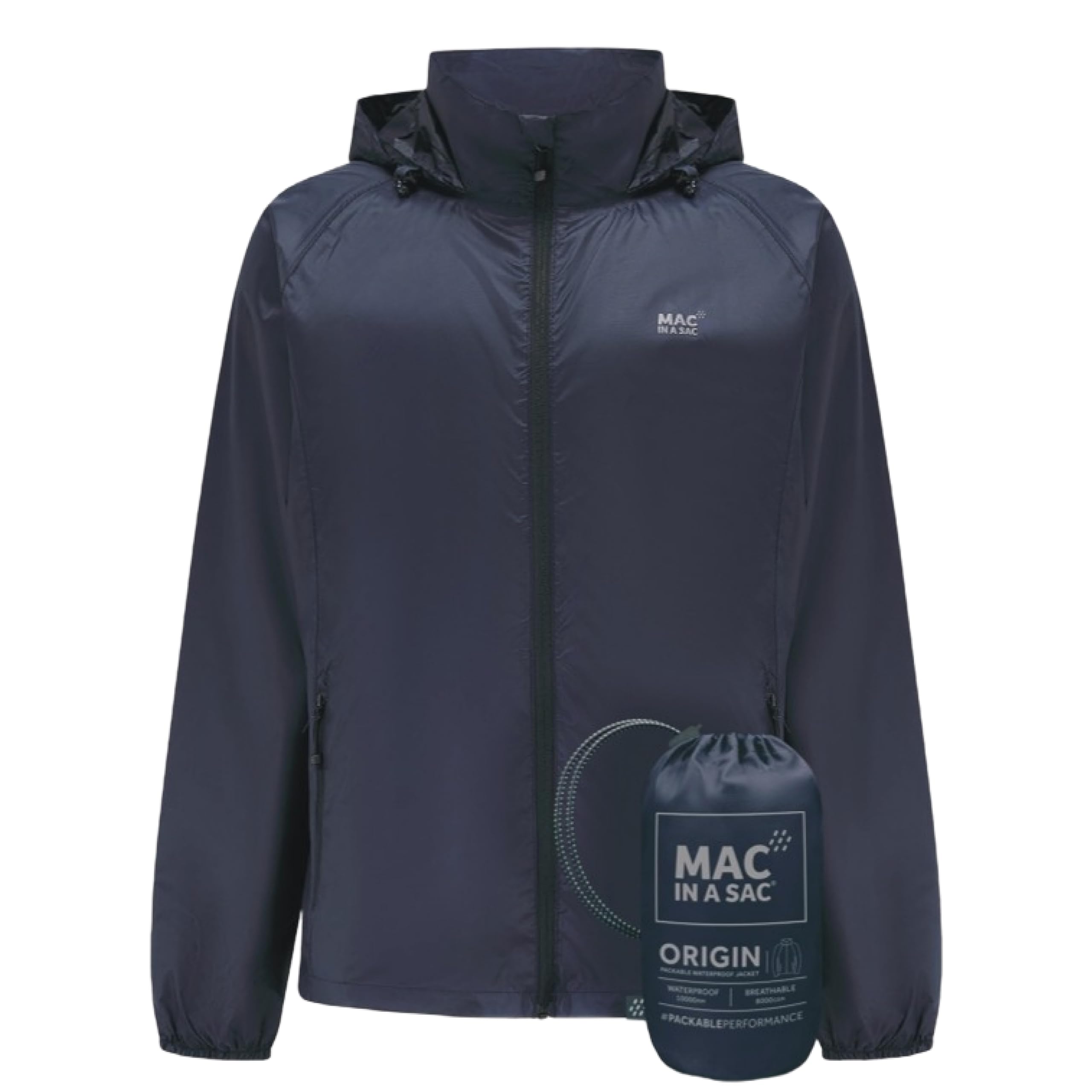 Mac in a Sac Men's Packable Rain Jacket - Origin
