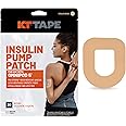 KT Tape Omnipod Pump Patch + Tray - Omnipod-5 - Beige - 20 ct. Eng + Tray Eng