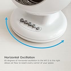 IRIS USA WOOZOO Air Circulator Fan with