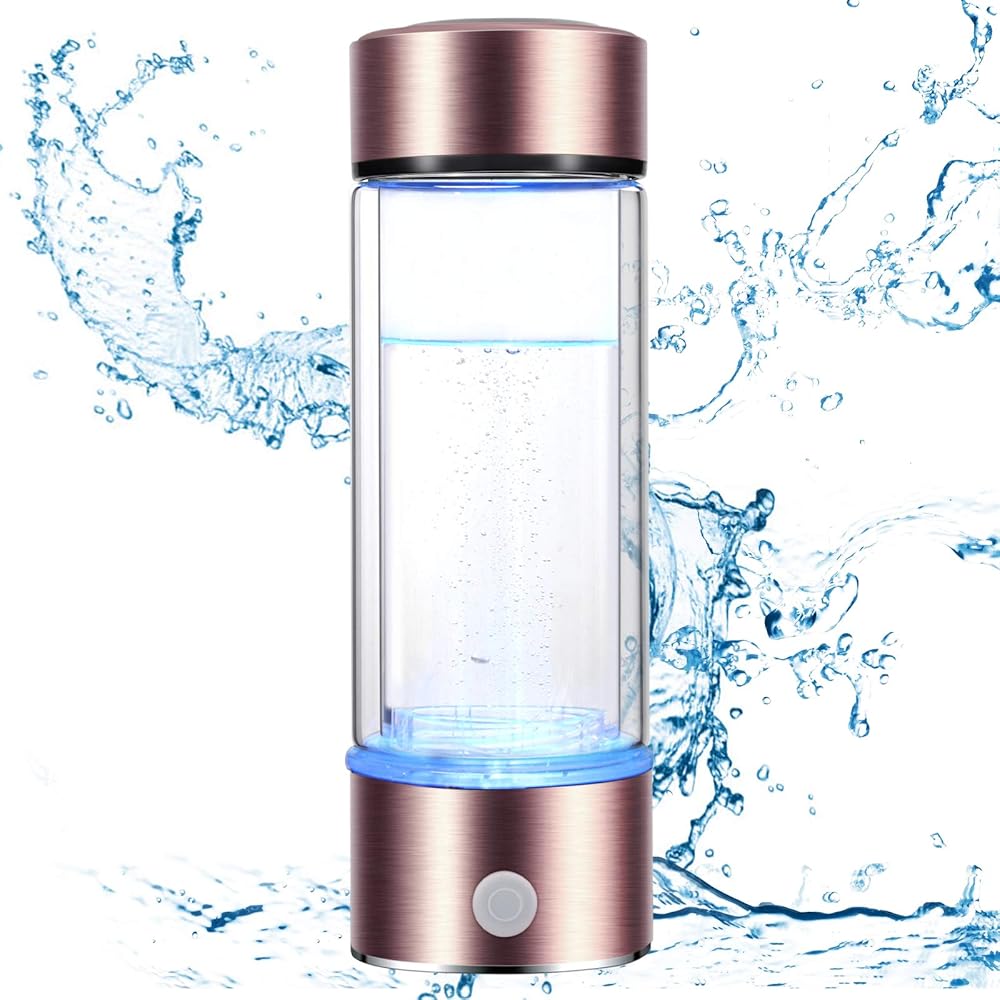 Borraccia per idrogeno, portatile, con generatore di elettrolisi ad ioni negativi