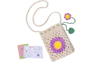 Pnytty Crochet Hooks Set, Complete Multi-Color Crochet Hooks for Beginners Include 100pcs Ergonomic Crochet Hook, Knitting Needles and Crochet Accessories in Storage Case for Handmade Crochet Project