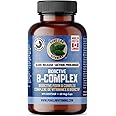 Pure Lab Vitamins Slow Release BioActive B Complex | 60 Vegi-Caps