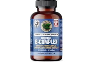 Pure Lab Vitamin | Slow Release Bioactive B Complex | 60 Capsules | Vitamin B-Complex Supplements | Metabolic Support Immune 