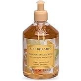 L'Erbolario Hand and Body Cleanser - Leaves Skin Soft and Clean - Scented Body Wash - Suitable for all Skin Types - Ideal for Daily Use - Silicone and Paraben Free - Citrus Fresh Foam - 16.9 oz