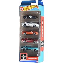 Amazon.com: Hot Wheels Ford Mustang 5 Pack : Arts, Crafts & Sewing