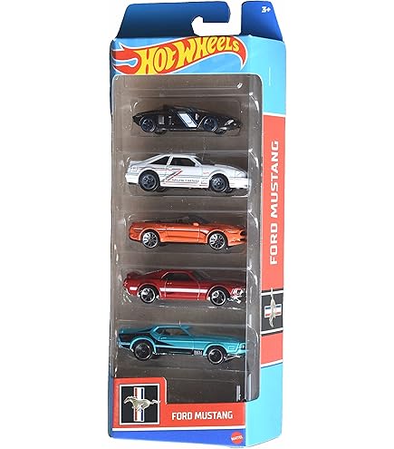 Amazon.com: Hot Wheels '65 Mustang 2+2 Fastback, Red Edition 11/12