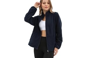 Argstar Women's Fleece Jacket with 6 Pockets (XS-2XL)