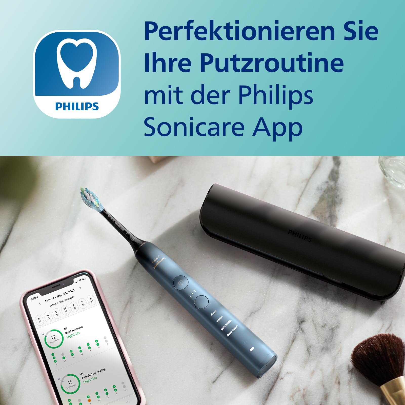 Wie Lädt Sich Eine Elektrische Zahnbürste Auf Mua Philips Sonicare DiamondClean elektrische ZahnbÃ¼rste der 9000er
