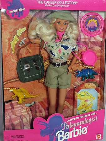paleontologist barbie 1996