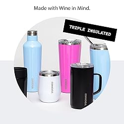 Corkcicle Stemless Wine Tumbler - Keeps Drinks Cold