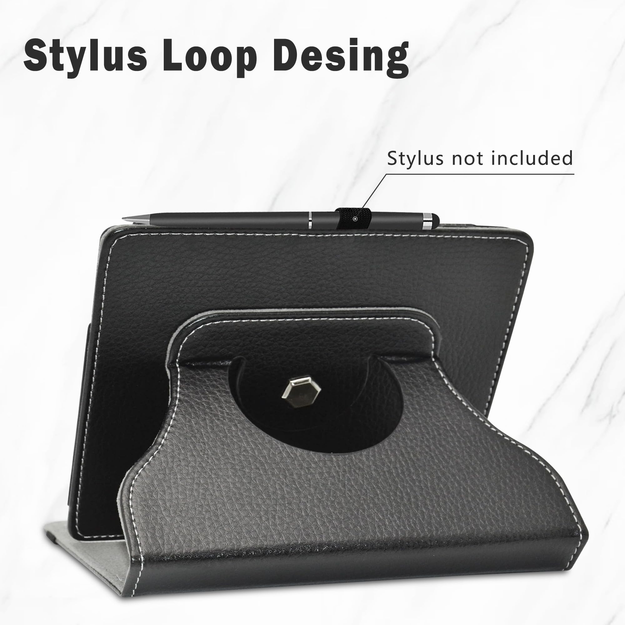 LiuShan 360° Rotation Stand PU Cover for 7