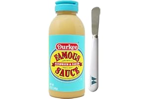 Durkee Famous Sandwich & Salad Sauce - 12 oz Squeeze Bottle - With Stainless Steel Mighty Merchandise Spread Tool