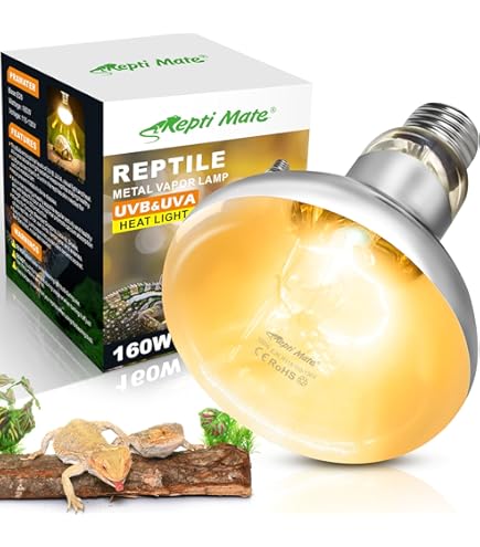 Amazon.com: Zoo Med PowerSun UV Mercury Vapor Lamps 160 Watts (2