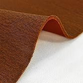 Flushbay Speaker Grill Cloth Brown Speaker Fabric Cover Material Vintage Dustproof Home Speakers/Media Cabinet/Stage Speakers/KTV Boxes Repair Fabric 19.7"x61.02" (Light Brown)