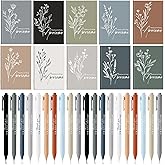 Tellingyou 40 Pcs Employee Appreciation Gifts Bulk Inspirational Notebook Ballpoint Pen Motivational Notebook Mini Journal Inspirational Gift for Social Worker Women Men Nurse Team (Awesome)