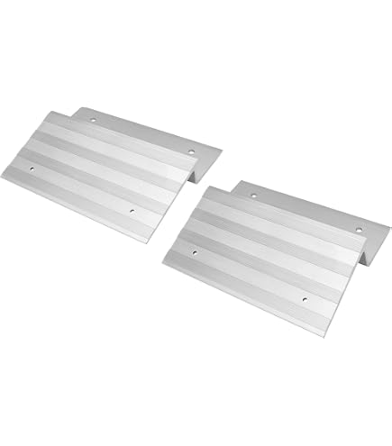 Shed Ramp BROK Loading Ramp 8-inch Kit Aluminum With Full Width Scratchproof Pads. Custom Create Ramps With Your Wood Planks To Load Lawn Tractors, ATVs, Dolleys, Wheelbarrows, Loading Ramps - Canada Shed