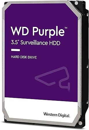 Amazon Com Western Digital 8tb Wd Purple Surveillance Internal Hard Drive Hdd 70 Rpm Sata 6 Gb S 256 Mb Cache 3 5 Wdpurz Computers Accessories
