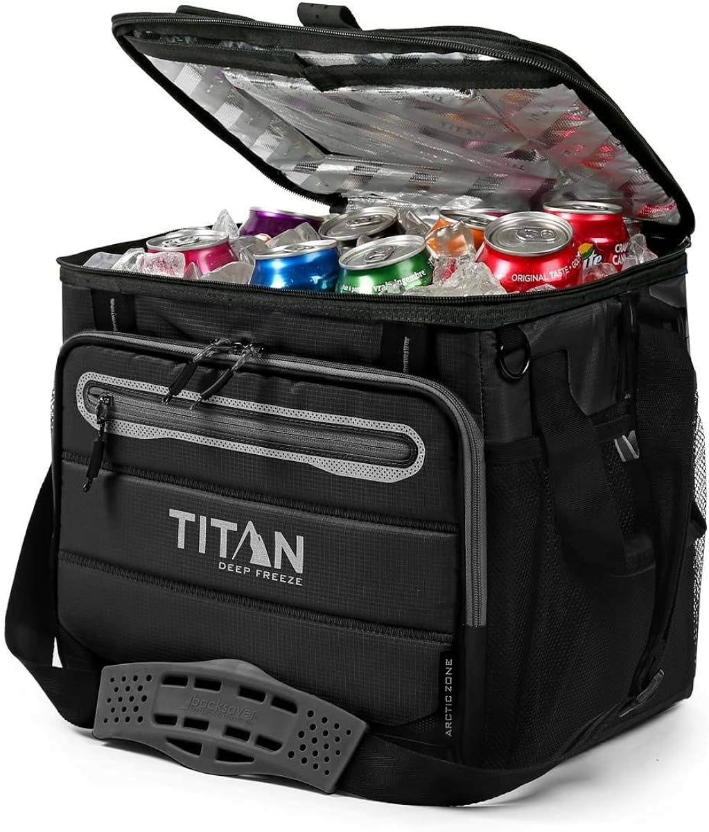 Titan Deep Freeze 40 Can Collapsible Cooler - Black