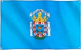Runesol Melilla Flag 91x152cm 4 Brass Eyelets Premium Weatherproof