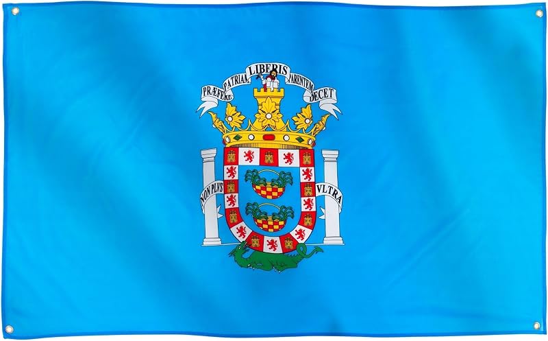 Runesol Melilla Flag 91x152cm 4 Brass Eyelets Premium Weatherproof
