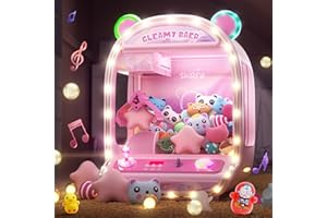 Skirfy Large Claws Machine Toy with LED Light & Adjustable Sound,16" Candy Dispenser Toys Mini Vending Machine for Kids Christmas Birthday Big Gifts for Girls Boys Ages 6+