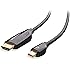 Cable Matters Mini DisplayPort (Thunderbolt&trade; 2 Port Compatible) to HDTV Cable in Black 15 Feet