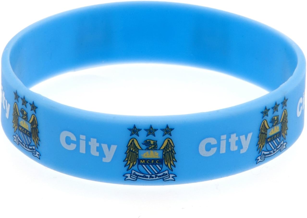 Silicone Wristband Manchester City F.C Amazon.co.uk Sports & Outdoors