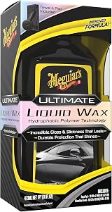 Meguiar's Ultimate Liquid Wax 473ml G210516EU with Pads