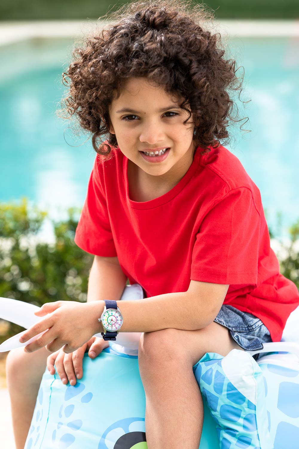 ertt EasyRead Time Teacher Waterproof Kids Watch - Watches for Kids - Learn to Tell The Time Watch for Boys & Girls - 3 Step Time Teacher Kids Watch - Past/to Dial - Analogue with Easy to Read Dial