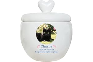 Personalized Pet Urn,Pet Urns for Dogs Cats,Pet Cremation Urn,Urns for Pet ashes,Ceramic Urn,dog cat bird rabbit urn,pet loss