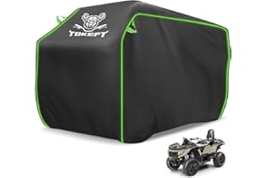 Tokept ATV Cover Waterproof, Heavy Duty Windproof Quad Covers, All Weather Protection 4 Wheeler Covers, Premium Accessories f