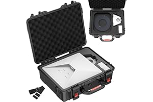 MEKEET Starlink Mini Case, IP67 Waterproof Hard case Fits Star Link Mini Dish, Portable Shoulder Dual Carry Options with Precision Cut Foam For Starlink Accessories,Ideal for Travel and Camping