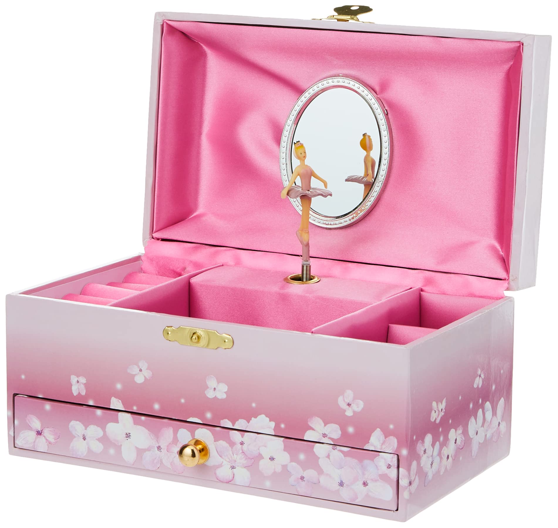 Goki Music Box, Ballerina Vi With Drawer